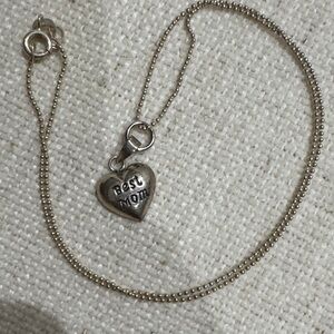 Source Unknown Silver Heart 'Best Mom' Necklace